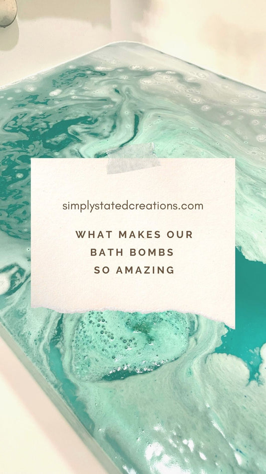 What Makes Our Bath Bombs So Amazing