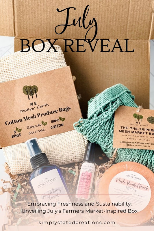 Embracing Freshness and Sustainability: Unveiling July's Farmers Market-Inspired Box