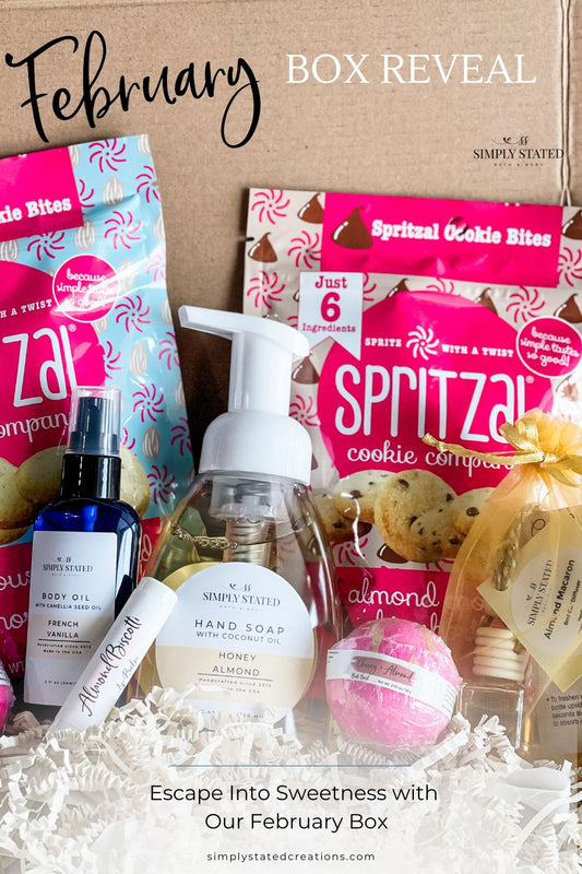 Escape Into Sweetness with Our February Box