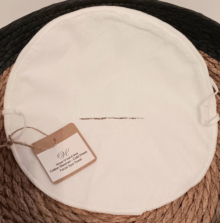 Cotton Steamer Cold Press Facial Spa Towel