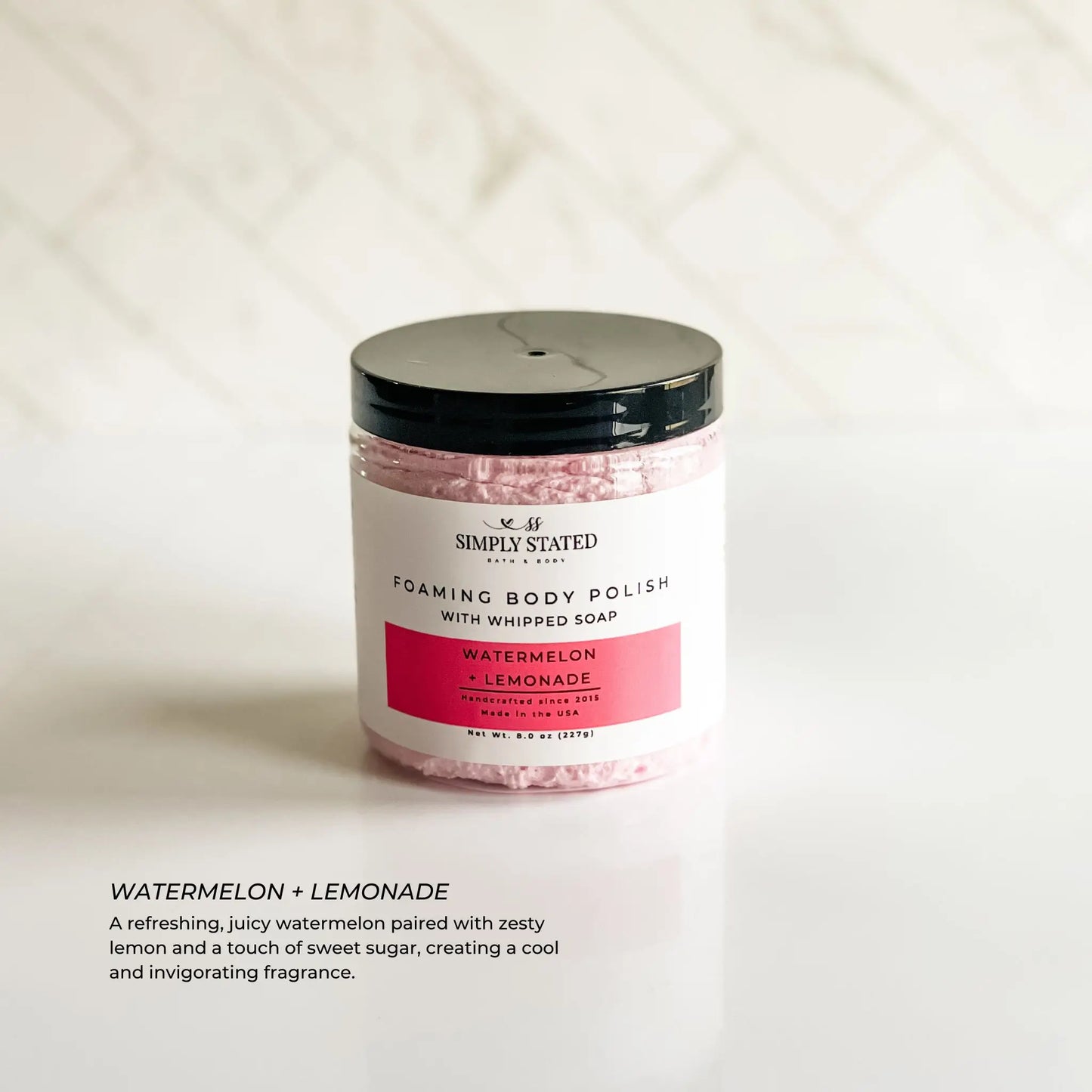 Watermelon + Lemonade Foaming Body Polish | Limited Batch