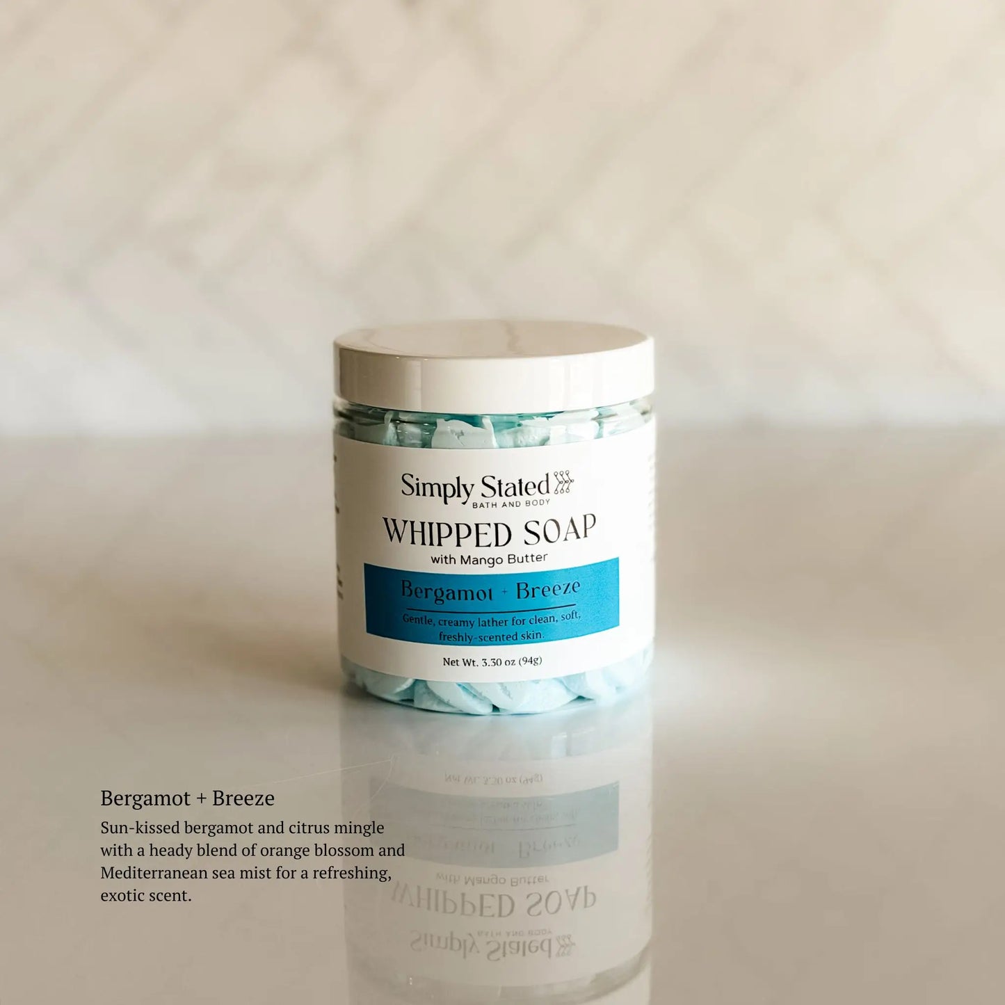 Bergamot + Breeze Whipped Soap | Limited Batch