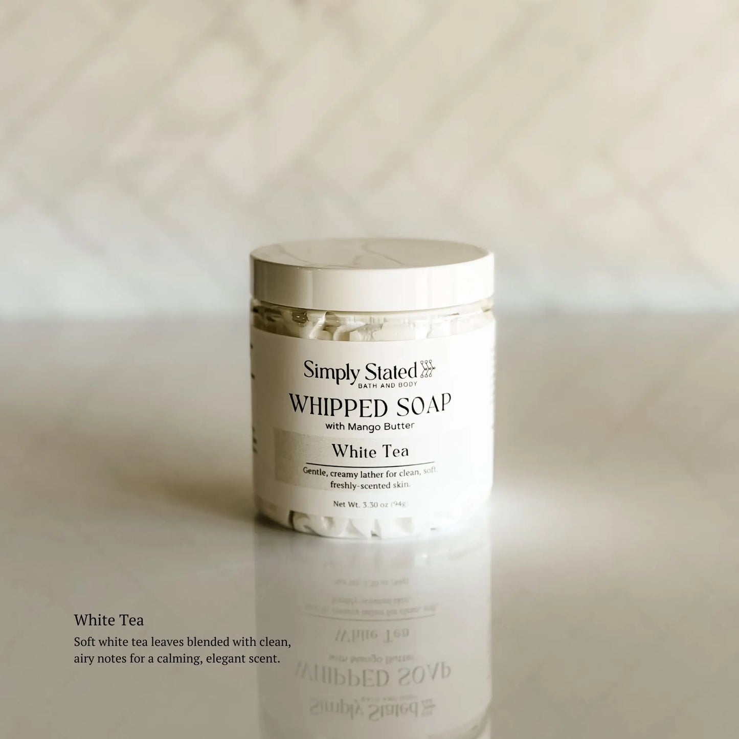 White Tea Whipped Soap | Limited Batch