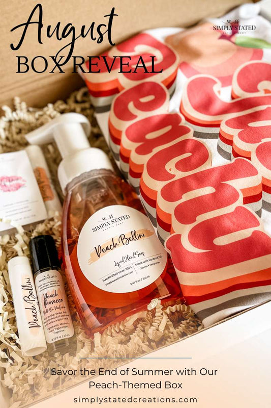 Savor the End of Summer with Our  Peach-Themed Box