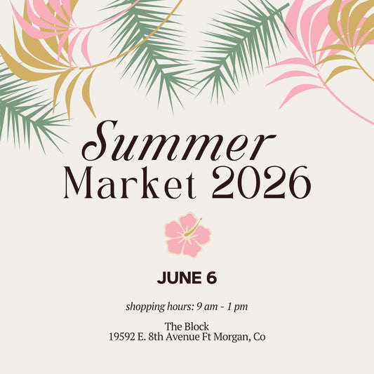 ☀️ Summer 2026 Simply Stated Market – Vendor Booth