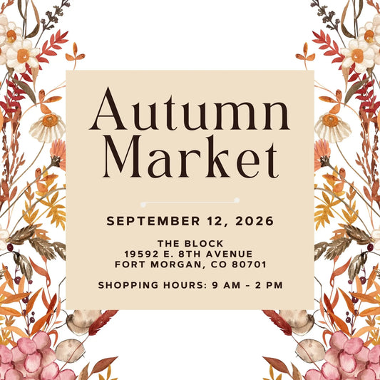 🍂 Fall 2026 Simply Stated Market – Vendor Booth