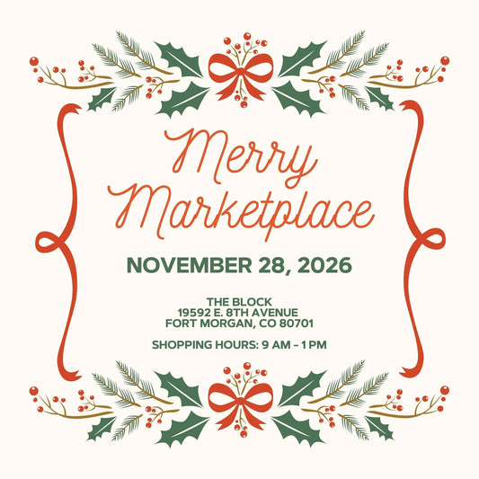 🎄 Merry Marketplace 2026 – Vendor Booth (Small Business Saturday)