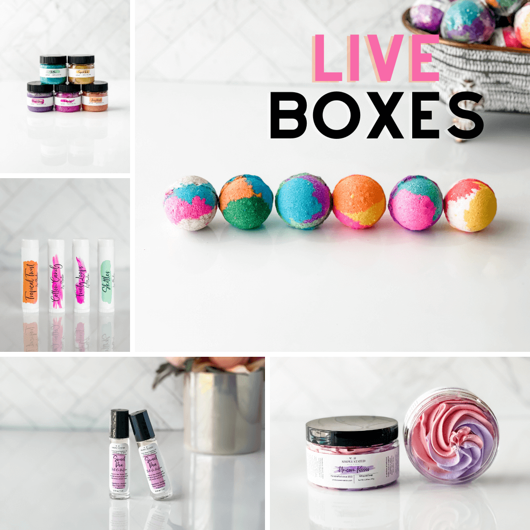 Live/Sample Boxes - Bath & Body Set