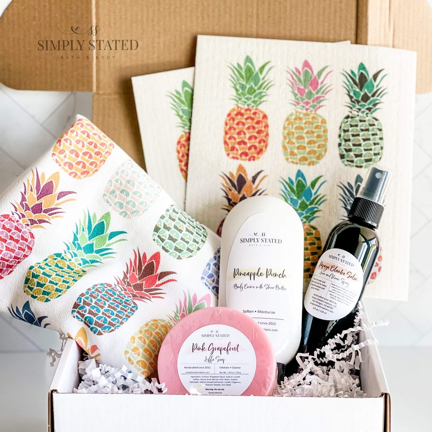 Pineapple Paradise Self-Care Box