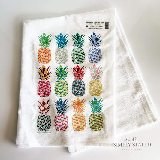 Pineapple Hand Towel