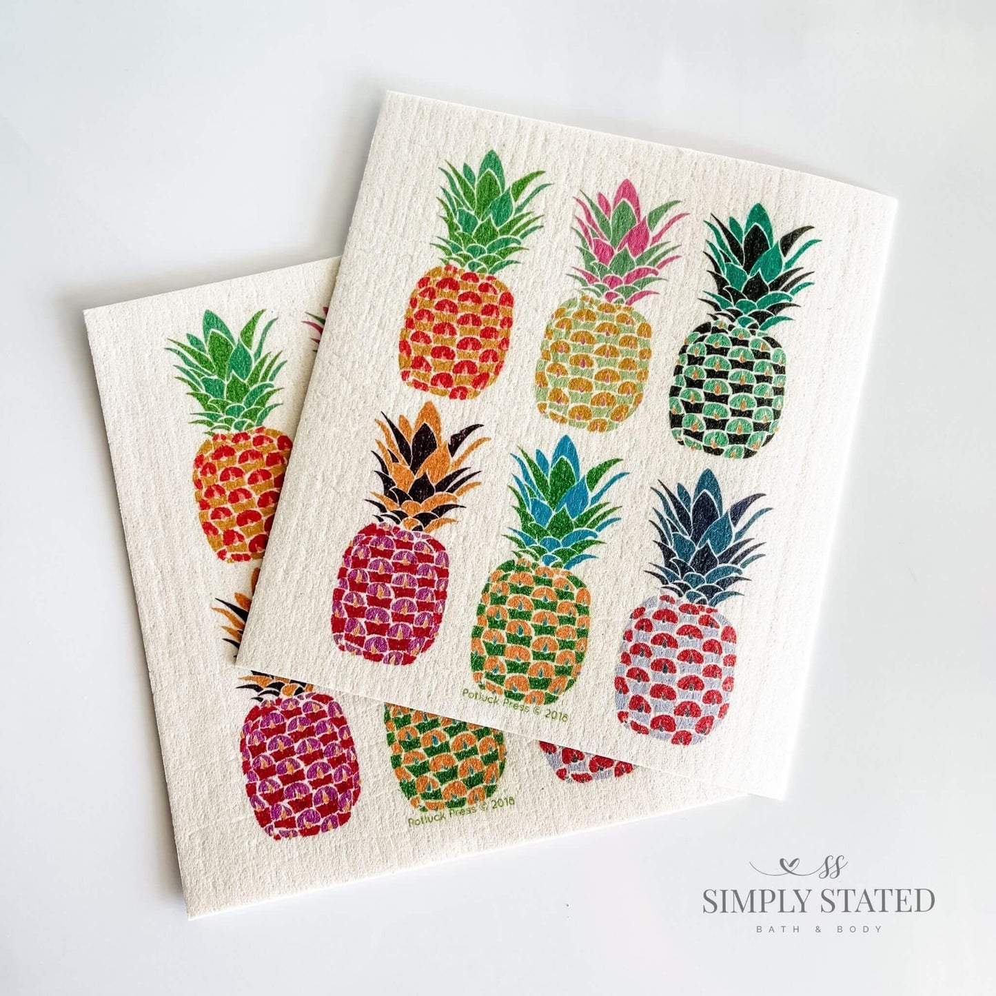 Pineapple Swedish Dish Cloth