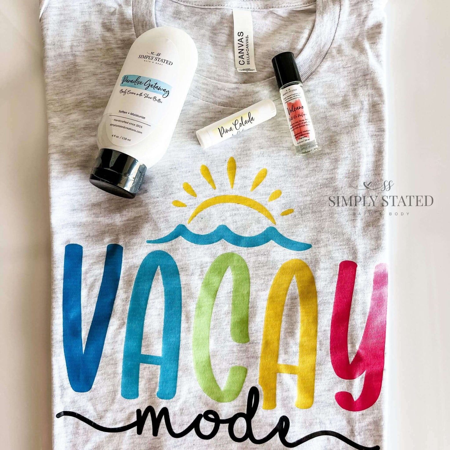 I'm Worth It Subscription Box by Simply Stated Bath & Body April 2024 Vacay Vibes