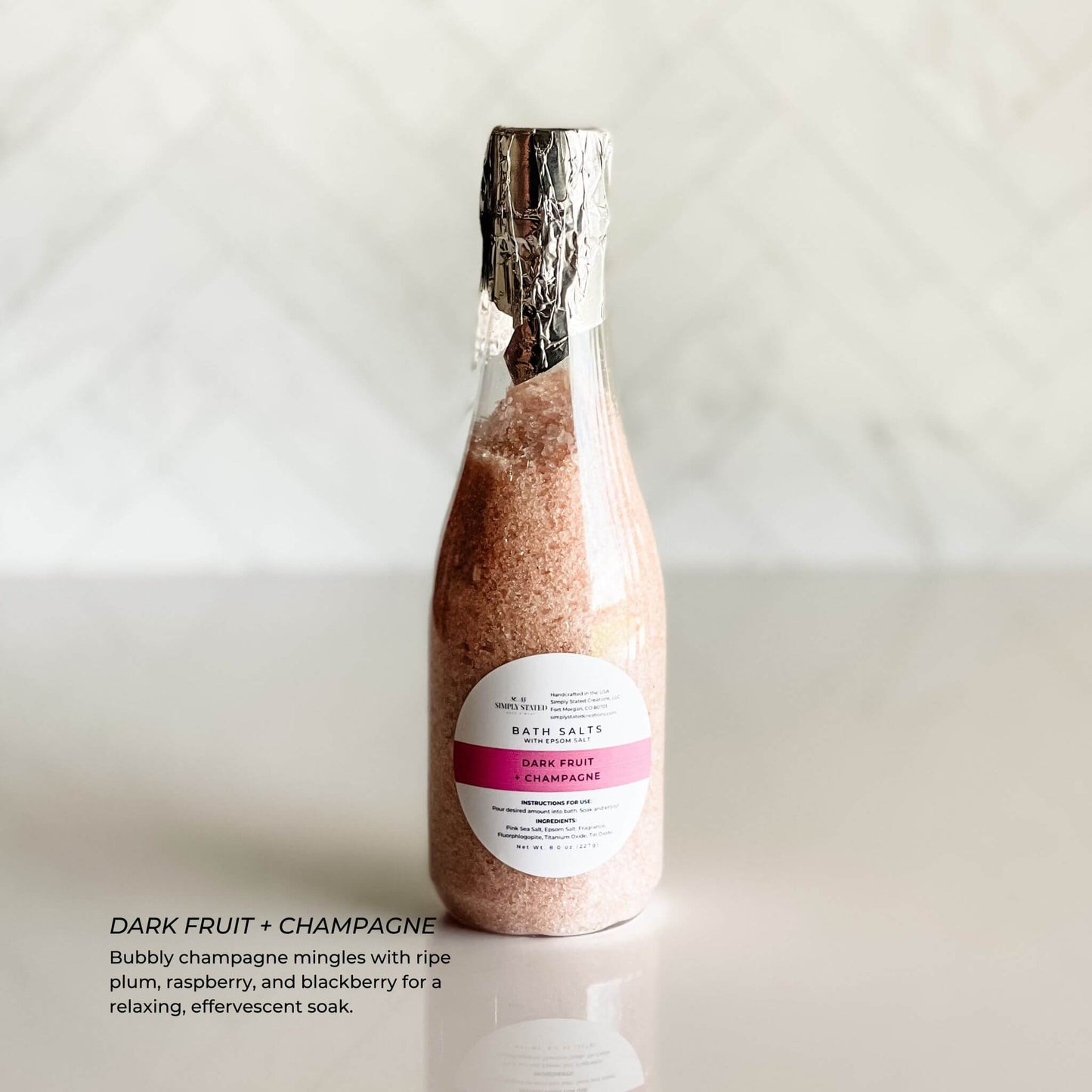 Bath Salts - Dark Fruit Champagne