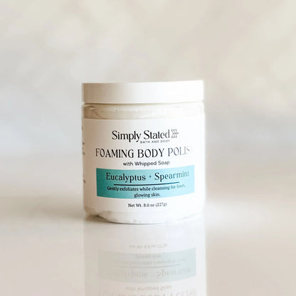 Eucalyptus + Spearmint Foaming Body Polish | Aromatherapy