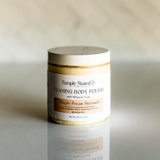 Maple Pecan Streusel Foaming Body Polish | Limited Batch