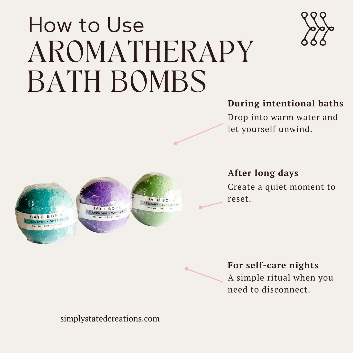 Eucalyptus + Spearmint Bath Bomb | Aromatherapy Bath Fizzy