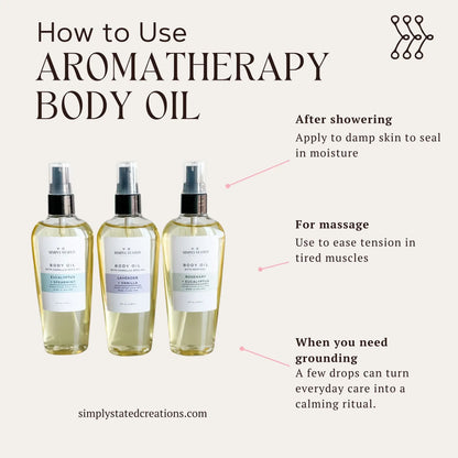 Lavender + Vanilla Body Oil