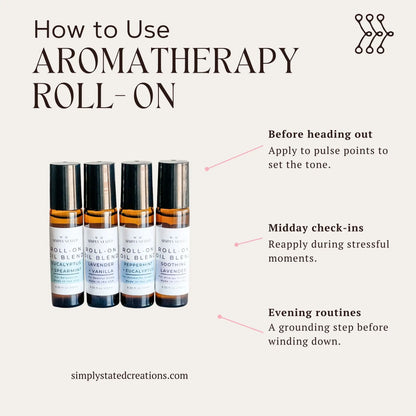 Peppermint + Eucalyptus Aromatherapy Roll-On
