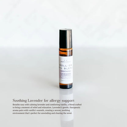 Breathe easy with calming lavender and comforting vanilla, a blend crafted to bring a moment of relief and relaxation. Lavender’s gentle, therapeutic aroma pairs with vanilla’s warmth, creating a serene, soothing environment that’s perfect for unwinding and clearing the mind.