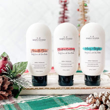 Christmas 2023 Collection Body Creme Body Lotion available in Amaretto Cheer, Christmas Cranberry and Merry & Bright