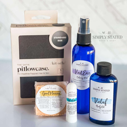 Indulge in self-care all day long with the Relax and Unwind Self-Care Box.
