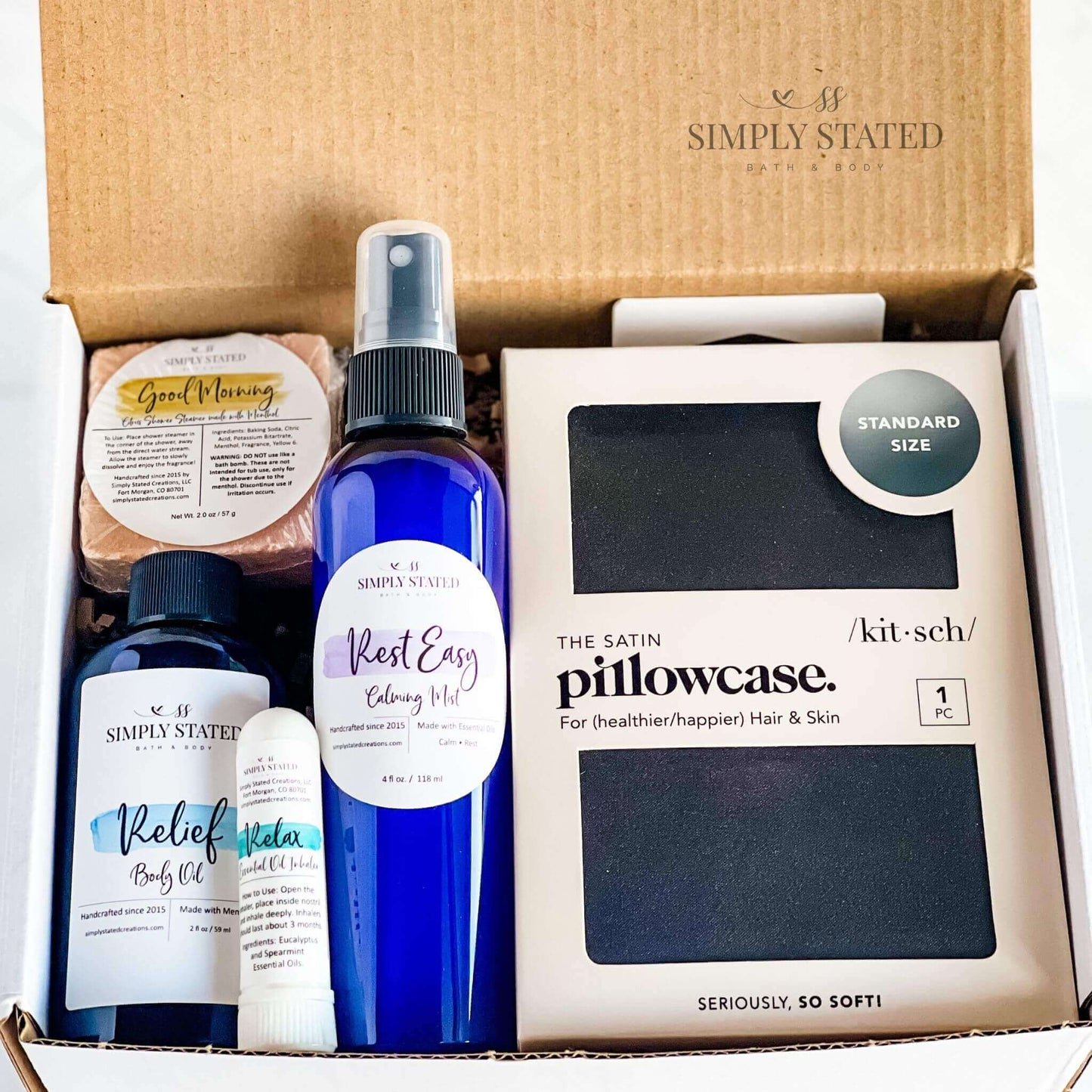 I'm Worth It Subscription Box by Simply Stated Bath & Body December 2023 Relax and Rejuvenate