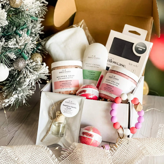 Everyday Comfort Box 2025 – soft pastel gift box with Simply Stated products