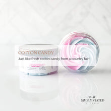 Cotton Candy bath bombs. Just like fresh cotton candy from a country fair!
