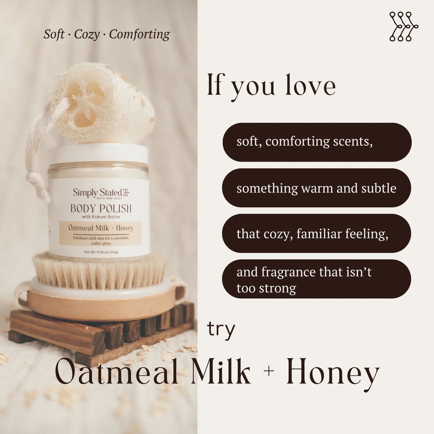 Oatmeal Milk + Honey Body Polish