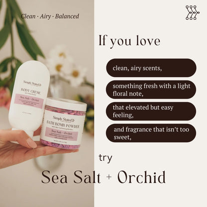 Sea Salt + Orchid Body Creme