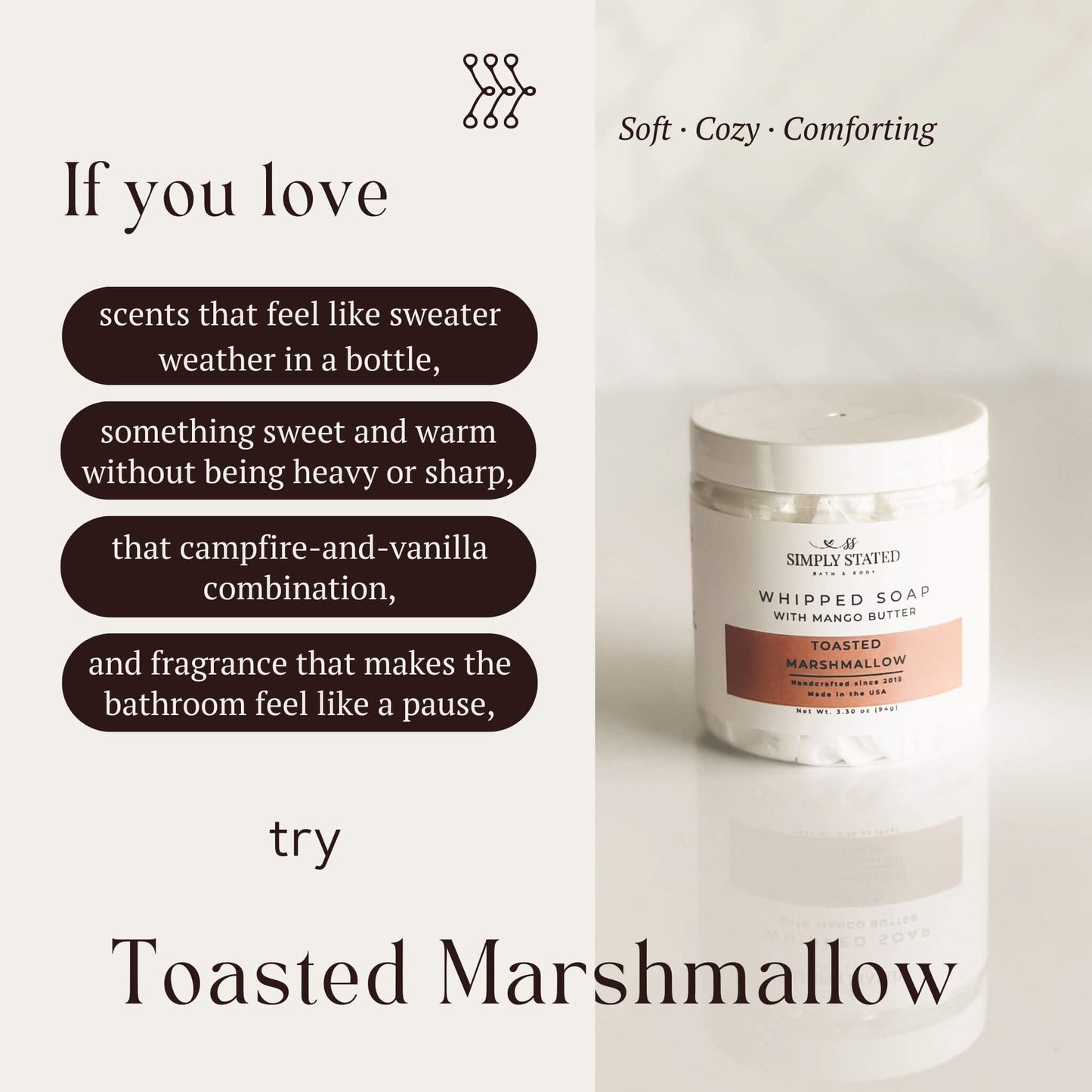 Toasted Marshmallow Body Creme | Fall Collection