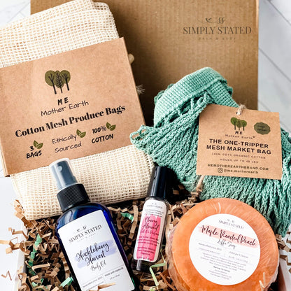 I'm Worth It Subscription Box by Simply Stated Bath & Body July 2023 Farmers Market Must-Haves