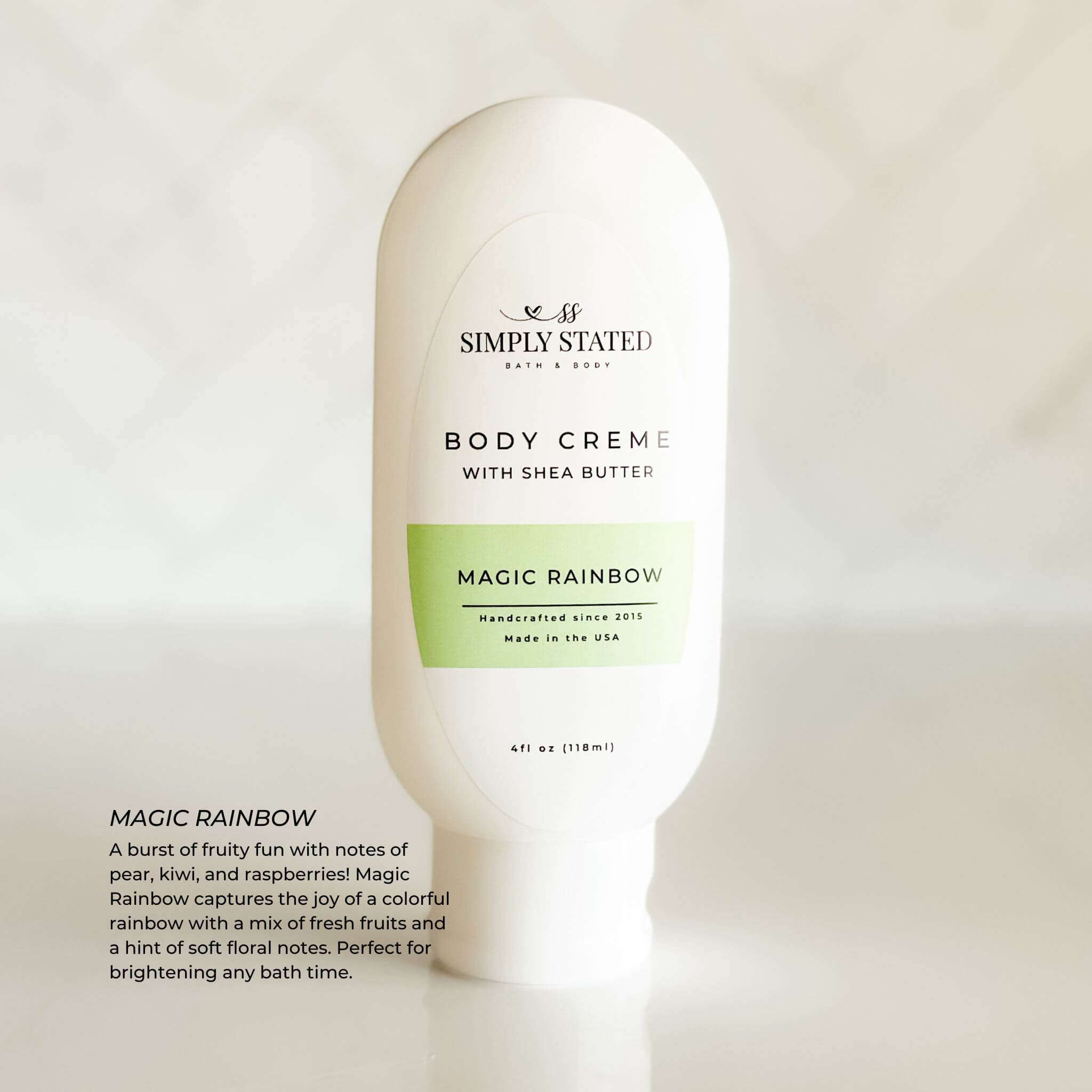 Magic Rainbow Body Creme | Hydrating Lotion for Kids – Simply Stated ...