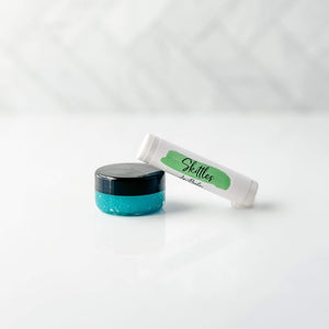 Lip Duo Skittles type flavor (color teal)
