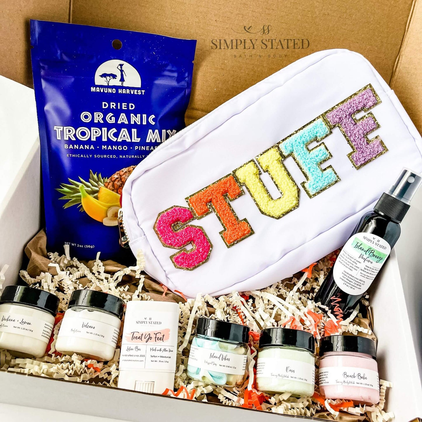 I'm Worth It Subscription Box by Simply Stated Bath & Body May 2023 Vacation Esssentials