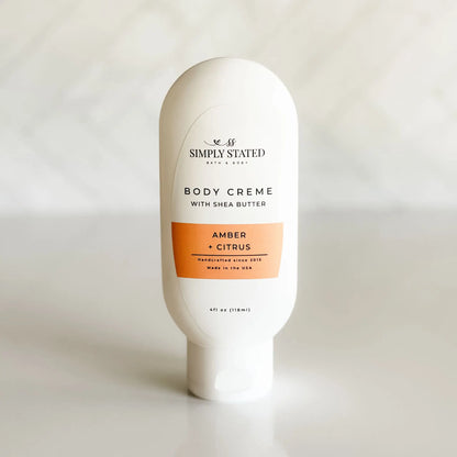 Amber + Citrus Men’s Body Creme