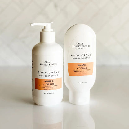 Amber + Citrus Men’s Body Creme