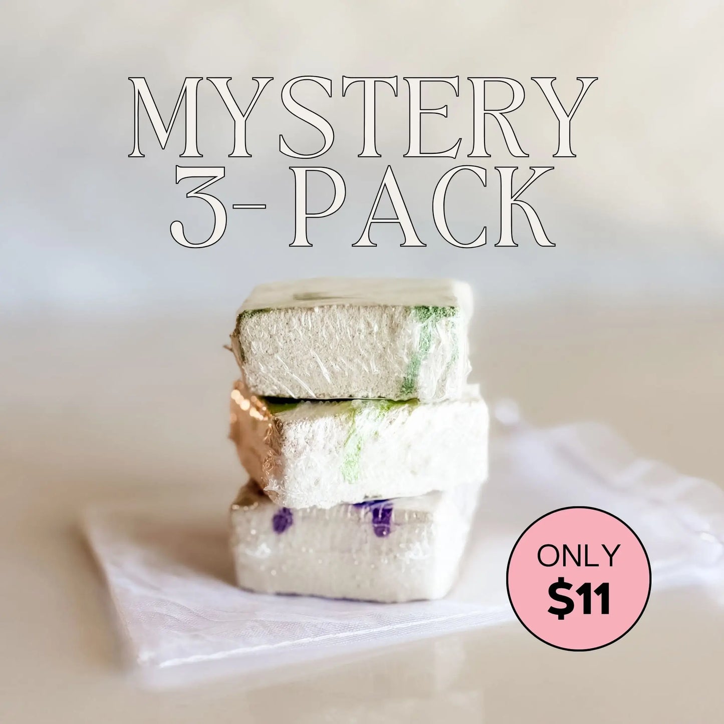 Mystery Shower Steamer Pack | 3 Surprise Steamers