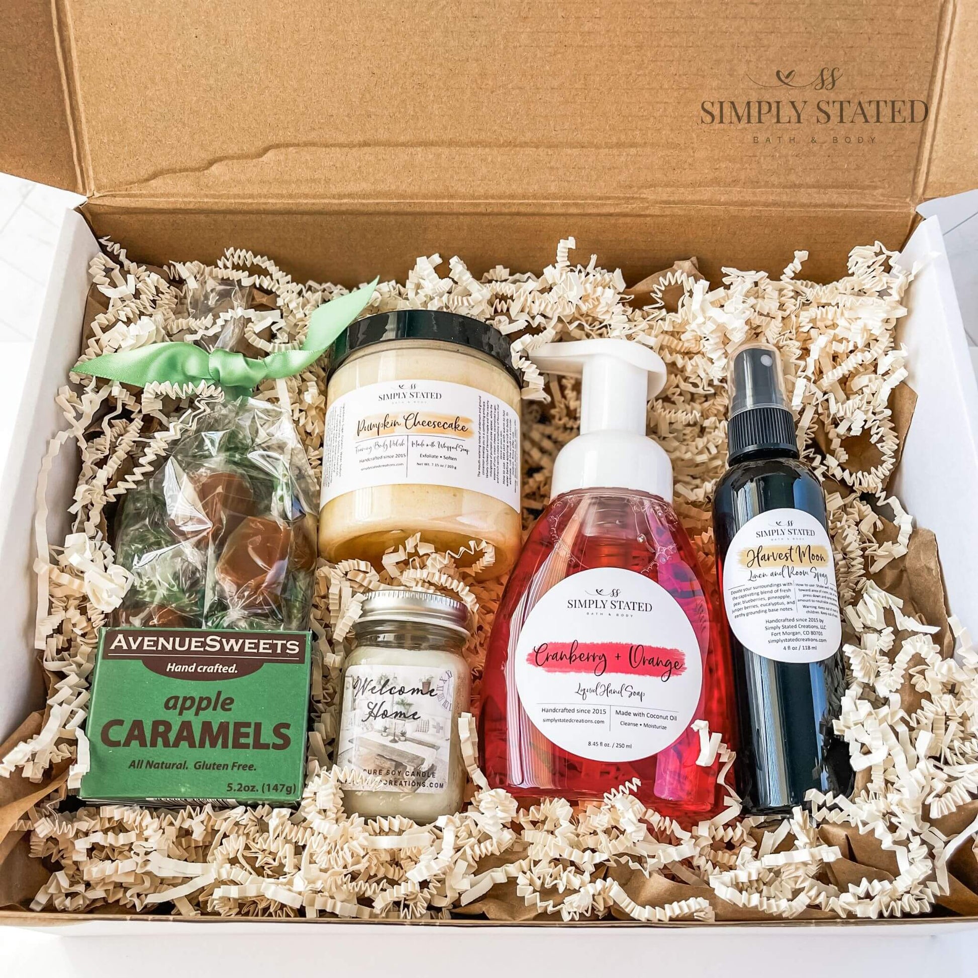 I'm Worth It Subscription Box by Simply Stated Bath & Body October 2023 Pumpkin Sweet Treats