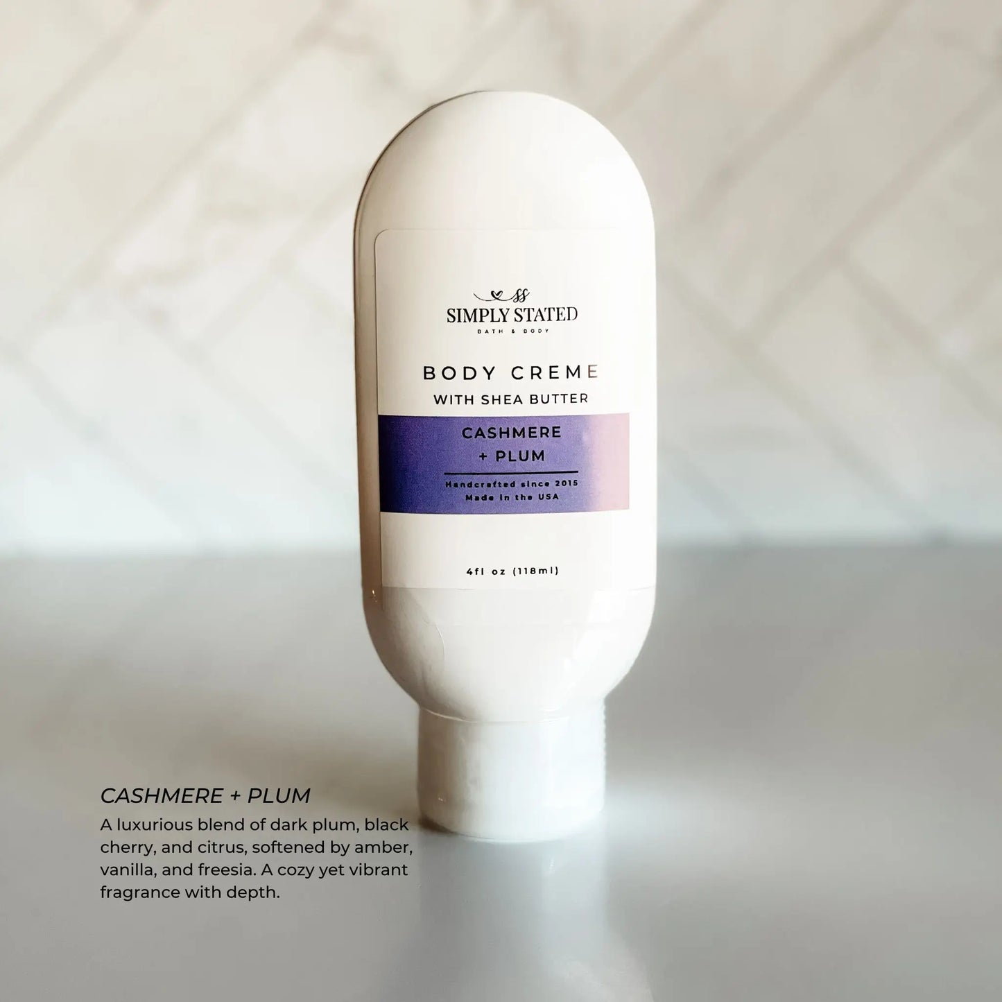 Cashmere + Plum Body Crème | Limited Batch