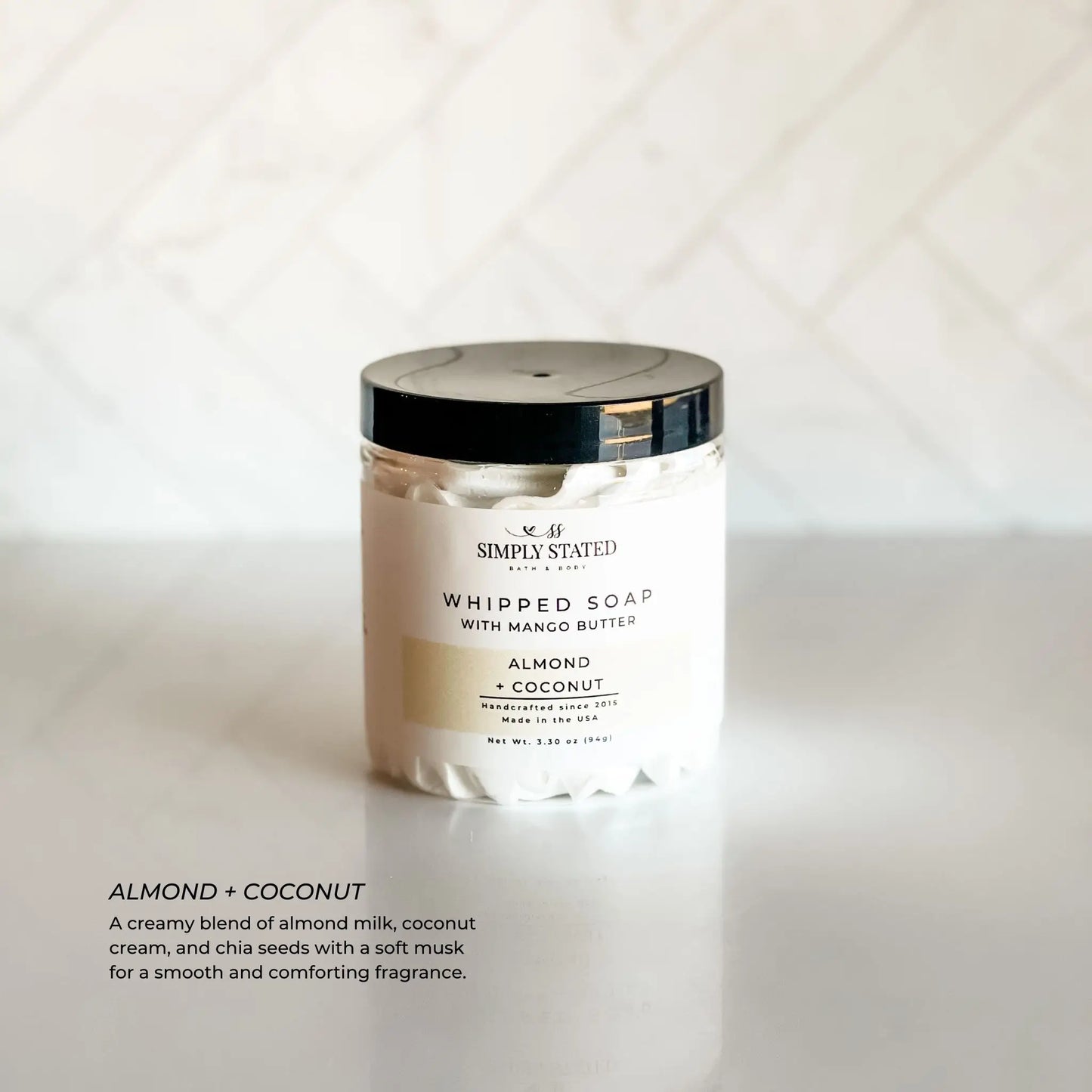 Almond + Coconut Whipped Soap | Limited Batch