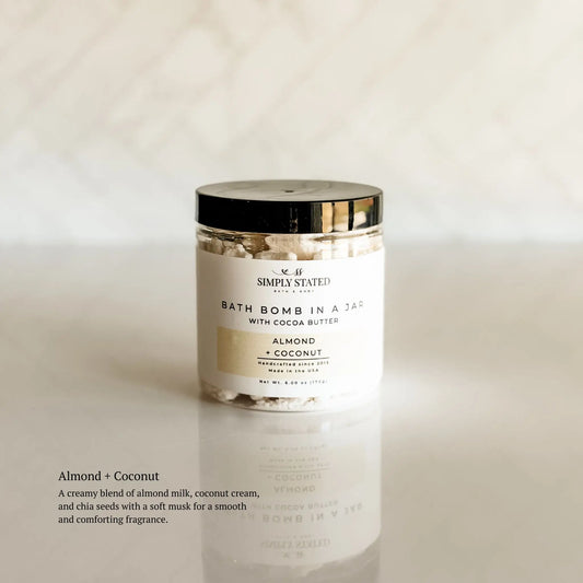 Almond + Coconut Bath Bomb Powder | Limited Batch
