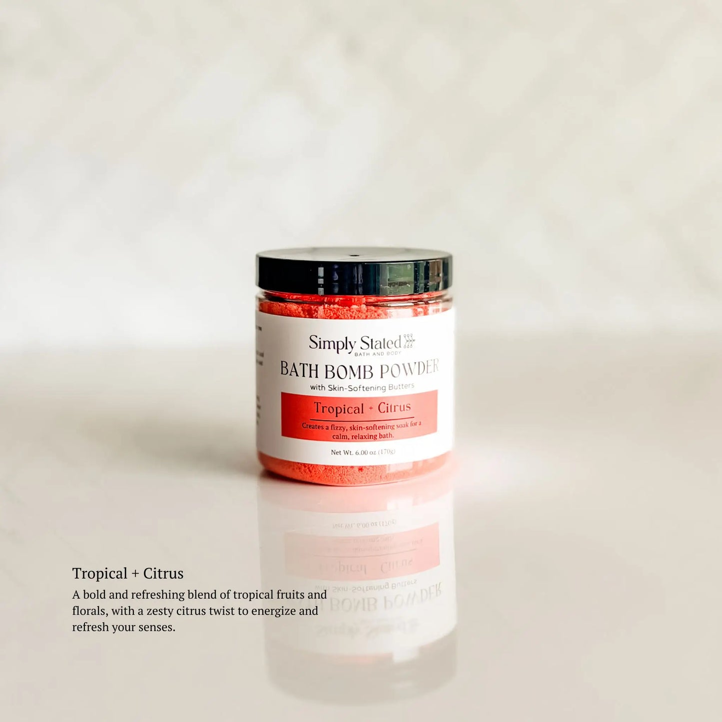 Tropical + Citrus Bath Bomb Powder | Limited Batch