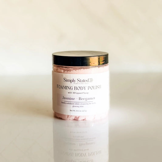 Jasmine + Bergamot Foaming Body Polish | Limited Batch