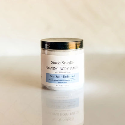 Sea Salt + Driftwood Foaming Body Polish | Limited Batch