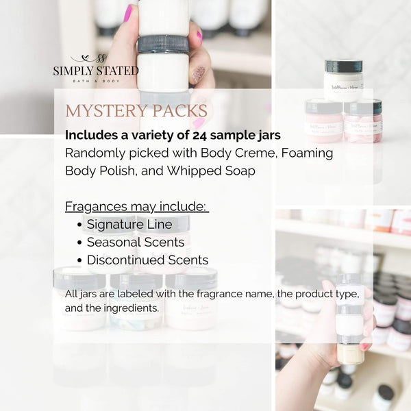 Assorted Variety Pack of Sample Jars – Simply Stated Creations