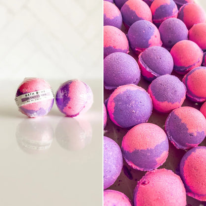 Sea Salt + Orchid Bath Bomb | Handmade Bath Fizzy