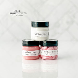 Sample Whipped Soap Spring Collection