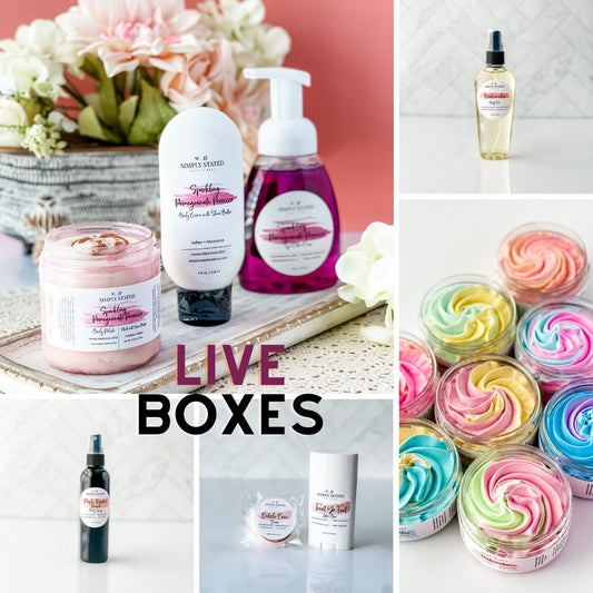 Live/Sample Boxes - Bath & Body Set