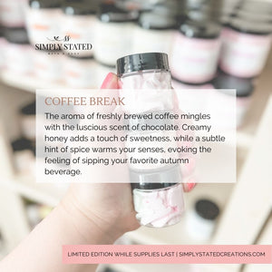 Sample Body Creme Coffee Break Collection